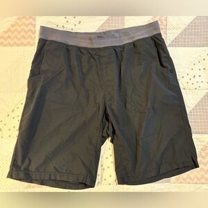 Prana Charcoal Activewear Shorts